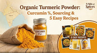 Organic Turmeric Powder: Curcumin %, Sourcing & 5 Easy Recipes