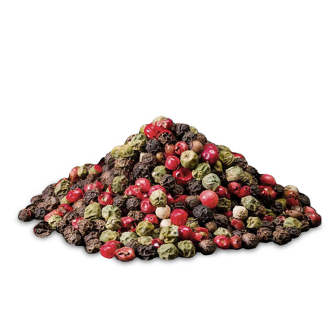 4 Colour Mixed Peppercorn (Black | White | Pink | Green) - A Kilo of Spices