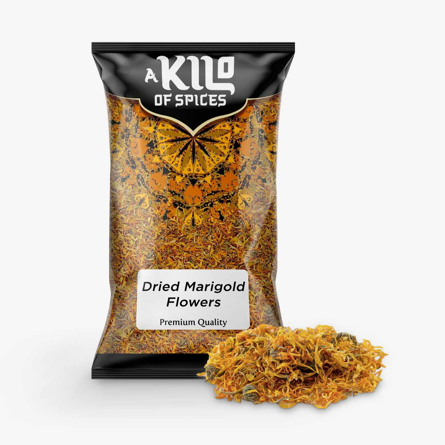 Marigold Flowers Dried - A Kilo of Spices
