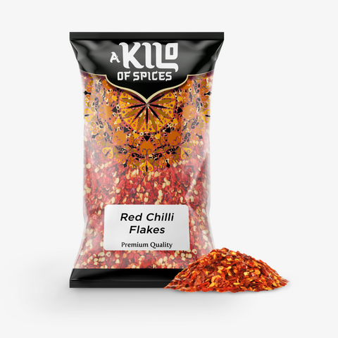 Red Chilli Flakes - A Kilo of Spices