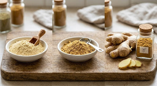 What Is the Difference Between Ginger Powder, Ground Ginger Powder, and Organic Ginger?