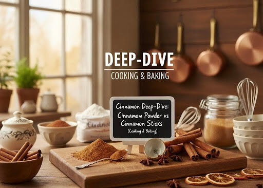 Cinnamon Deep-Dive: Cinnamon Powder vs Cinnamon Sticks (Cooking & Baking)