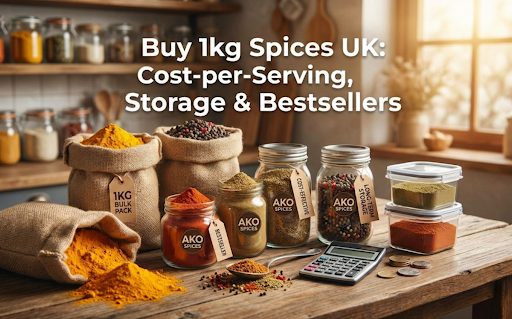 Buy 1kg Spices UK: Cost-per-Serving, Storage & Bestsellers