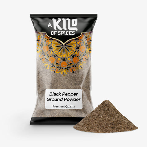 Black Pepper Ground Powder - A Kilo of Spices