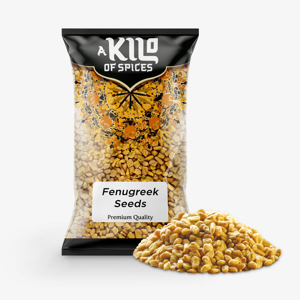Fenugreek Seeds (Methi Seeds) - A Kilo of Spices