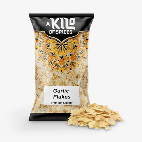 Garlic Flakes - A Kilo of Spices