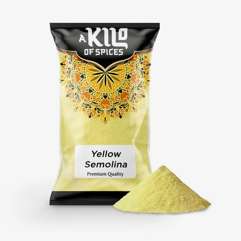Yellow Semolina - A Kilo of Spices
