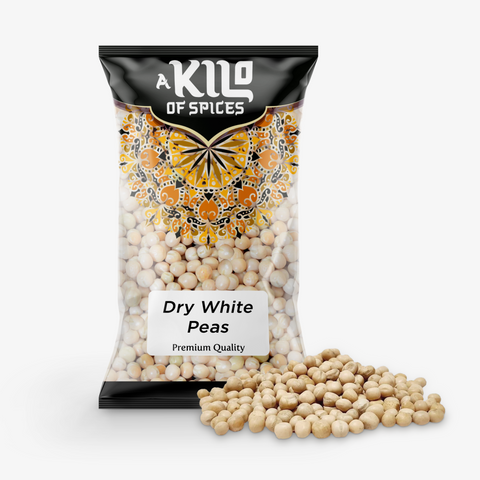 Dry White Peas (Vatana) - A Kilo of Spices