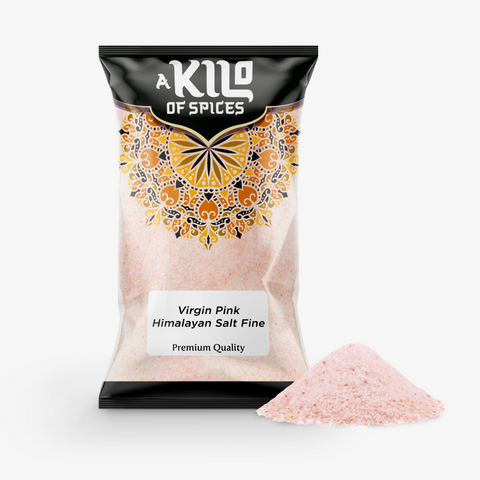 Virgin Pink Himalayan Salt Fine - A Kilo of Spices