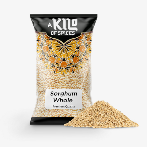 Sorghum Whole (Juwar Seeds) - A Kilo of Spices