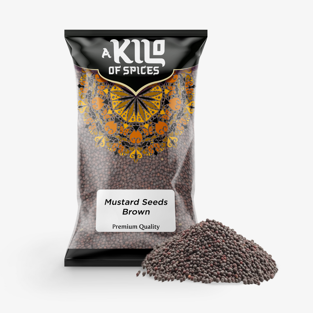 Mustard Seeds Brown - A Kilo of Spices