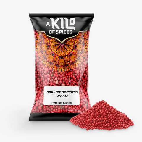 Pink Peppercorns Whole - A Kilo of Spices