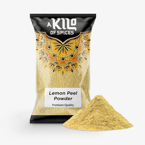 Lemon Peel Powder - A Kilo of Spices