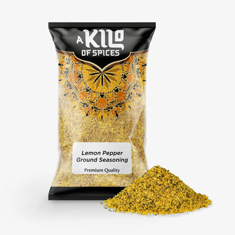 Lemon Pepper Ground Seasoning - A Kilo of Spices