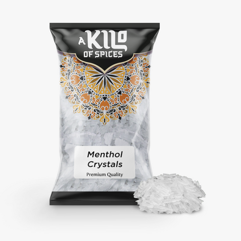 Menthol Crystals - A Kilo of Spices
