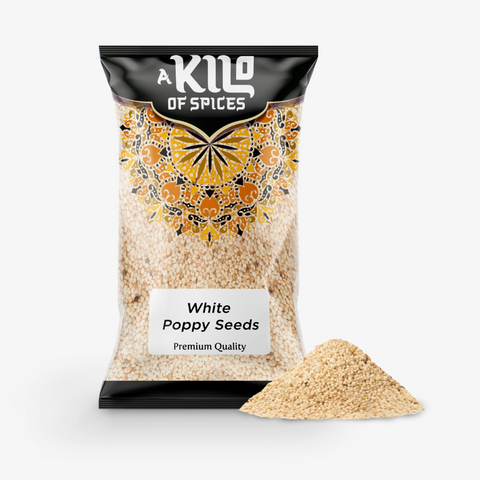 White Poppy Seeds (Khus Khus) - A Kilo of Spices